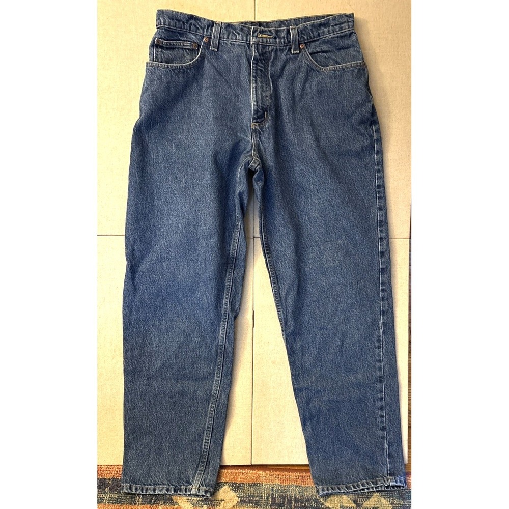 Lands End Men's Jeans Square Rigger Traditional Fit  Adult - Size 35, Inseam 30